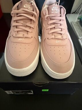 Nike Air Force 1 Blush Pink Low Top Sneakers